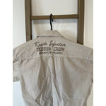 ELAS80 CHEMISE BEIGE DOS