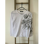 MGON142 TSHIRT BLANC ET GRIS