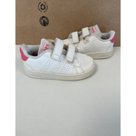 NDAC09 BASKETS BLANC ET ROSE  ADIDAS 23 ET DEMI
