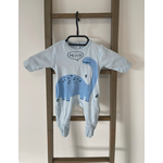 NDAC15 PYJAMA BLEU DINOSAURE TEX 1 MOIS
