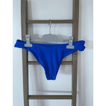 MBLA82 BAS DE MAILLOT DE BAIN BLEU ECHANCRE S DOS