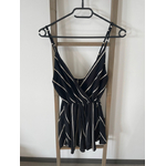 MBLA86 COMBISHORT NOIRE RAYEE 36