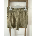 MBLA100 SHORT FLUIDE KAKI PIMKIE 36 DOS