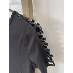 MBLA112 ROBE NOIRE MOULANTE JENNYFER S EPAULE