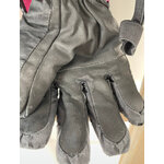 MBLA115 GANTS DE SKI NOIR ET ROSE RACER 14 ANS 1