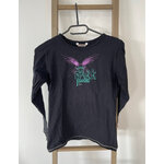 MBLA117 TSHIRT NOIR MANCHES LONGUES BKARO S