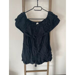 MBLA143 COMBISHORT NOIR COL BATEAU PIMKIE