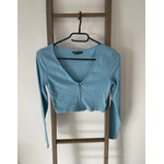 MBLA146 CROP TOP BLEU SHEIN S