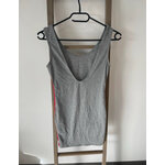 MBLA147 ROBE MOULANTE GRISE TALLY WEIJL DOS