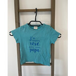 JVER92 TSHIRT TURQUOISE TAO 36 MOIS