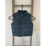 JVER98 DOUDOUNE SANS MANCHE BLEU MARINE IN EXTENSO 4 ANS