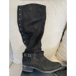 SDET177 BOTTES HAUTES NOIRES REQINS 41 COTE
