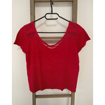 VMAR11 TSHIRT ROUGE GRANDE ENCOLURE 38 40
