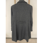 VMAR17 LONG MANTEAU GRIS ANTHRACITE DOS