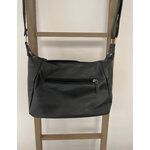 VMAR21 SAC A MAIN BESACE NOIR ET MARRON PATCHWORK DOS