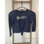 MCAL05 PULL BLEU MARINE LPC GIRLS 10 ANS