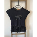 MCAL26 ROBE NOIRE SANS MANCHE LPC GIRLS 8 ANS