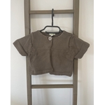 MCAL67 GILET TRICOTE MARRON VERTBAUDET 4 ANS