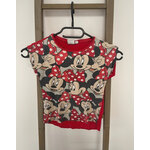 MCAL105 TSHIRT MINNIE ROUGE DISNEY 6 ANS