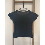MCAL123 TSHIRT NOIR AVEC FILLE 6 ANS DOS