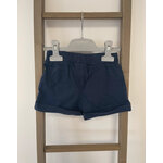 MCAL137 SHORT BLEU MARINE REINE DES NEIGES DISNEY 5 ANS DOS