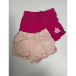 MCAL138 LOT DE 2 SHORTS ROSES 5 ANS
