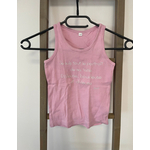 MCAL165 DEBARDEUR ROSE A MESSAGE 6 ANS