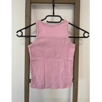 MCAL165 DEBARDEUR ROSE A MESSAGE 6 ANS DOS