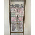 MCAL148 LEGGING GRIS ET ROSE LISA ROSE 5 ANS