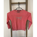 MCAL179 PULL FIN ROSE SAUMON TISSSAIA 6 ANS