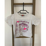 MCAL181 TSHIRT BLANC VENEZIA I LOVE TSHIRT 5 ANS
