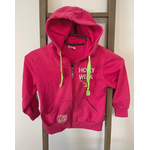 MCAL205 GILET ROSE A CAPUCHE MISS IMAGE 6 ANS