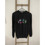 MPOI241 PULL NOIR ICON DSQUARED2 L
