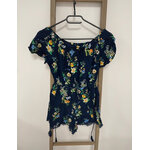 MPOI240 COMBISHORT FLEURIE BERSHKA M