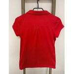 MCAL215 TSHIRT ROUGE AVEC COL DECATHLON M DOS