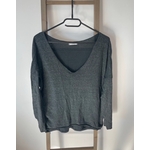 AFER15 PULL FIN GRIS A PAILLETTES 44