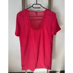 AFER19 ROBE ROSE A FLEURS VERO MODA XS DOS