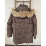 CDAV139 MANTEAU MARRON MI LONG KAPORAL M DOS