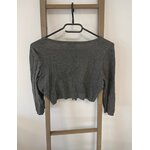 CDAV161 BOLERO GRIS ETAM 38 DOS