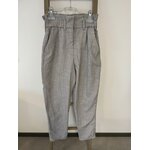 CDAV168 PANTALON TAILLE HAUTE GRIS H&M 38
