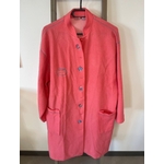 CDAV181 ROBE DE CHAMBRE ROSE COURTELLE TU