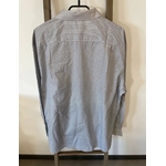 CDAV190 CHEMISE GRISE A RAYURES CARREFOUR 45 46 DOS