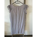 CDAV191 CHEMISE E NUIT MANCHES MOUSSELINE MISSHELEN 38 40 DOS