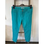 CDAV192 PANTALON TURQUOISE CAMAIEU 38