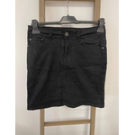 MPOU05 JUPE EN JEAN NOIR BS JEANS 38
