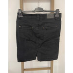 MPOU05 JUPE EN JEAN NOIR BS JEANS 38 DOS