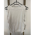 MPOU12 PULL FIN BLANC MANCHES LONGUES OUVERTES LPB SM (2)