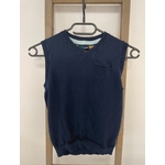 PCAR01 TOP SANS MANCHE BLEU MARINE YCC COLLECTION 12 ANS