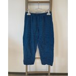 PCAR11 PANTALON DE PYJAMA NOIR ET BLEU RAYE TISSAIA 10 ANS