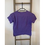 PCAR12 TSHIRT VIOLET TETE DE MORT GEMO 10 ANS DOS